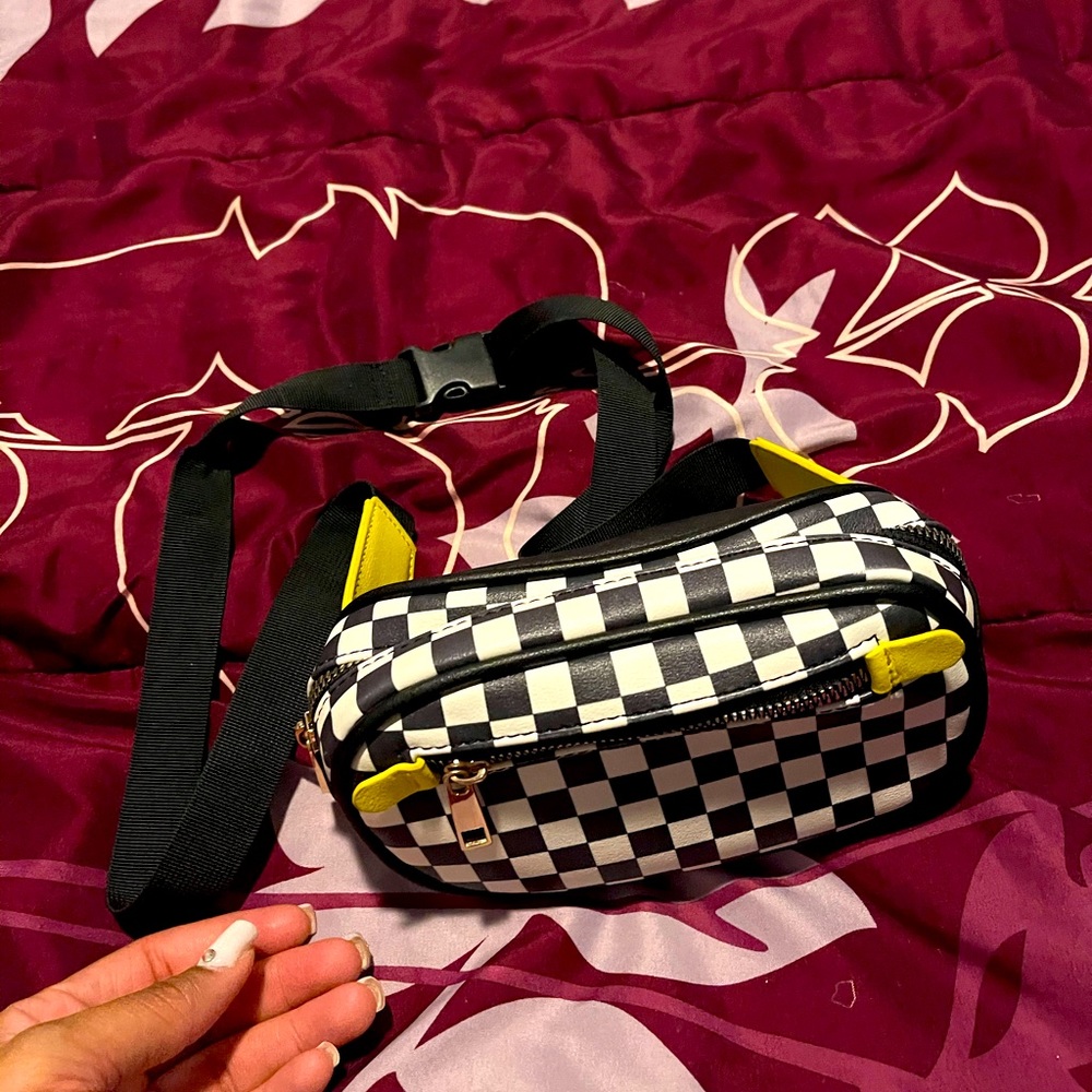 Checkered Fanny pack